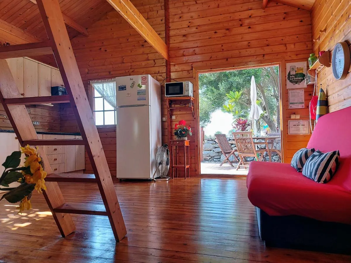 Ferienhaus Cabana Los Palmeros, Vista Al Mar Y La Montana Alojera