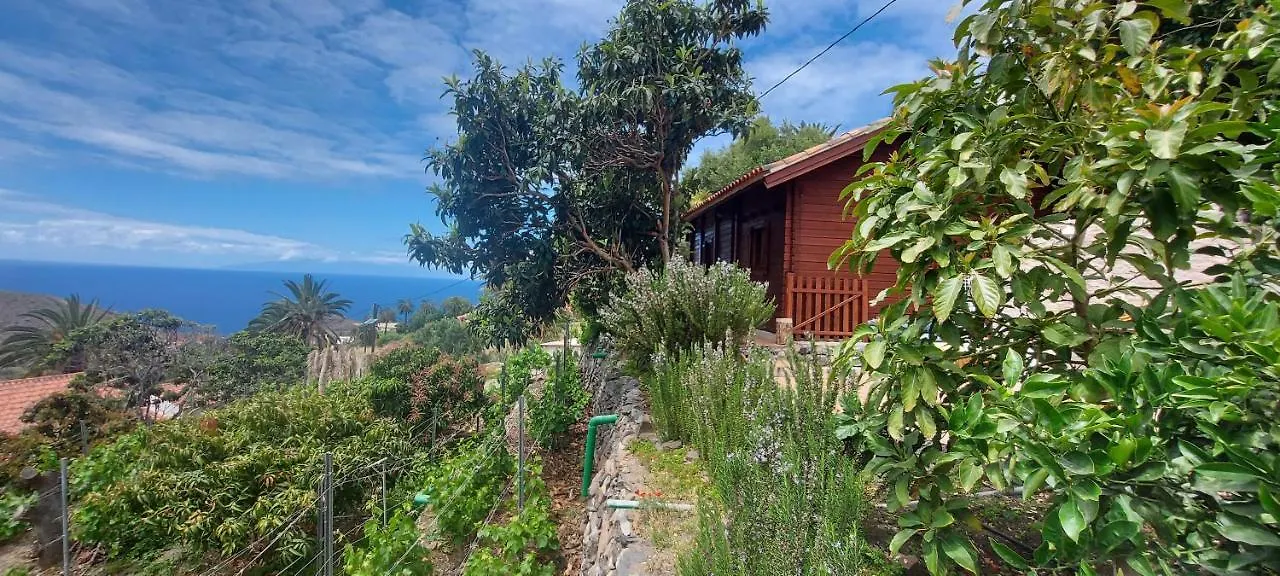 Cabana Los Palmeros, Vista Al Mar Y La Montana Alojera