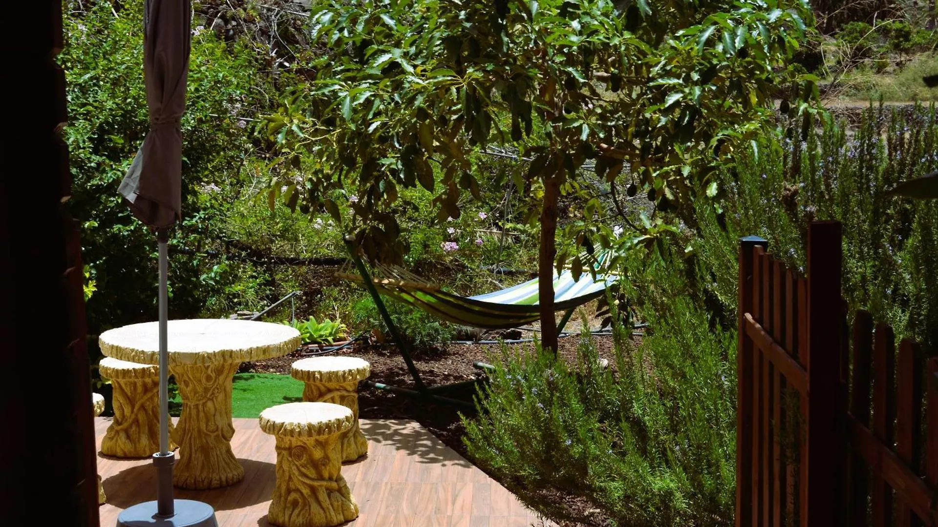 Ferienhaus Cabana Los Palmeros, Vista Al Mar Y La Montana Alojera Spanien